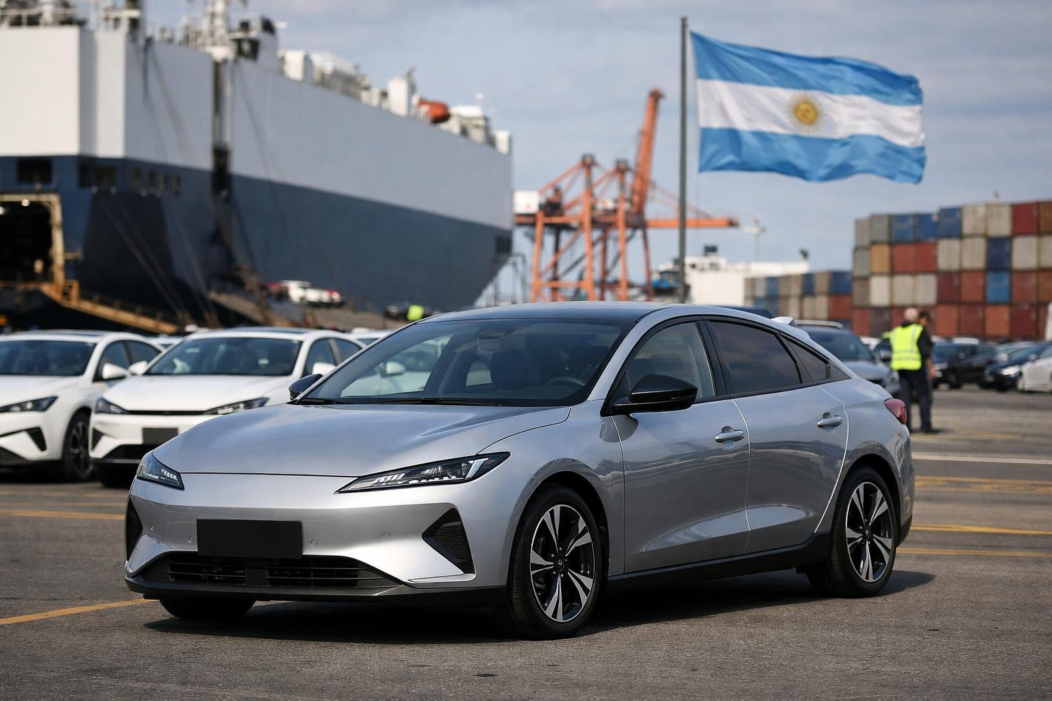 Este auto eléctrico chino llega a Argentina a mitad de precio y amenaza a las marcas tradicionales
