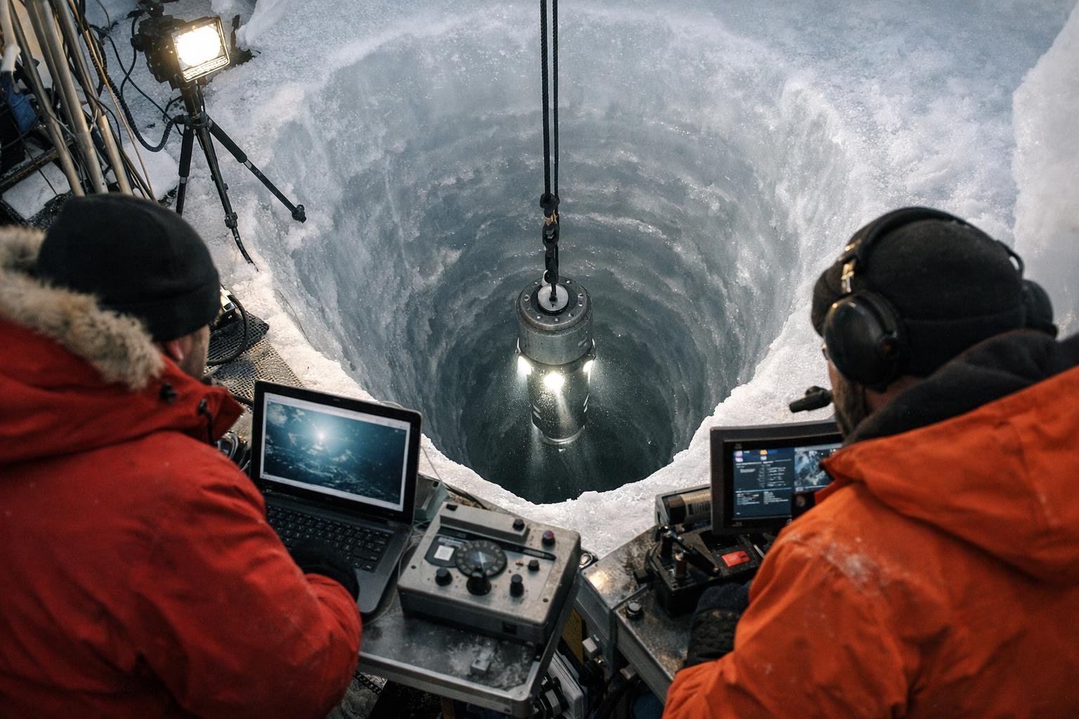 A 3.000 metros bajo el hielo antártico detectaron algo que los científicos no esperaban encontrar