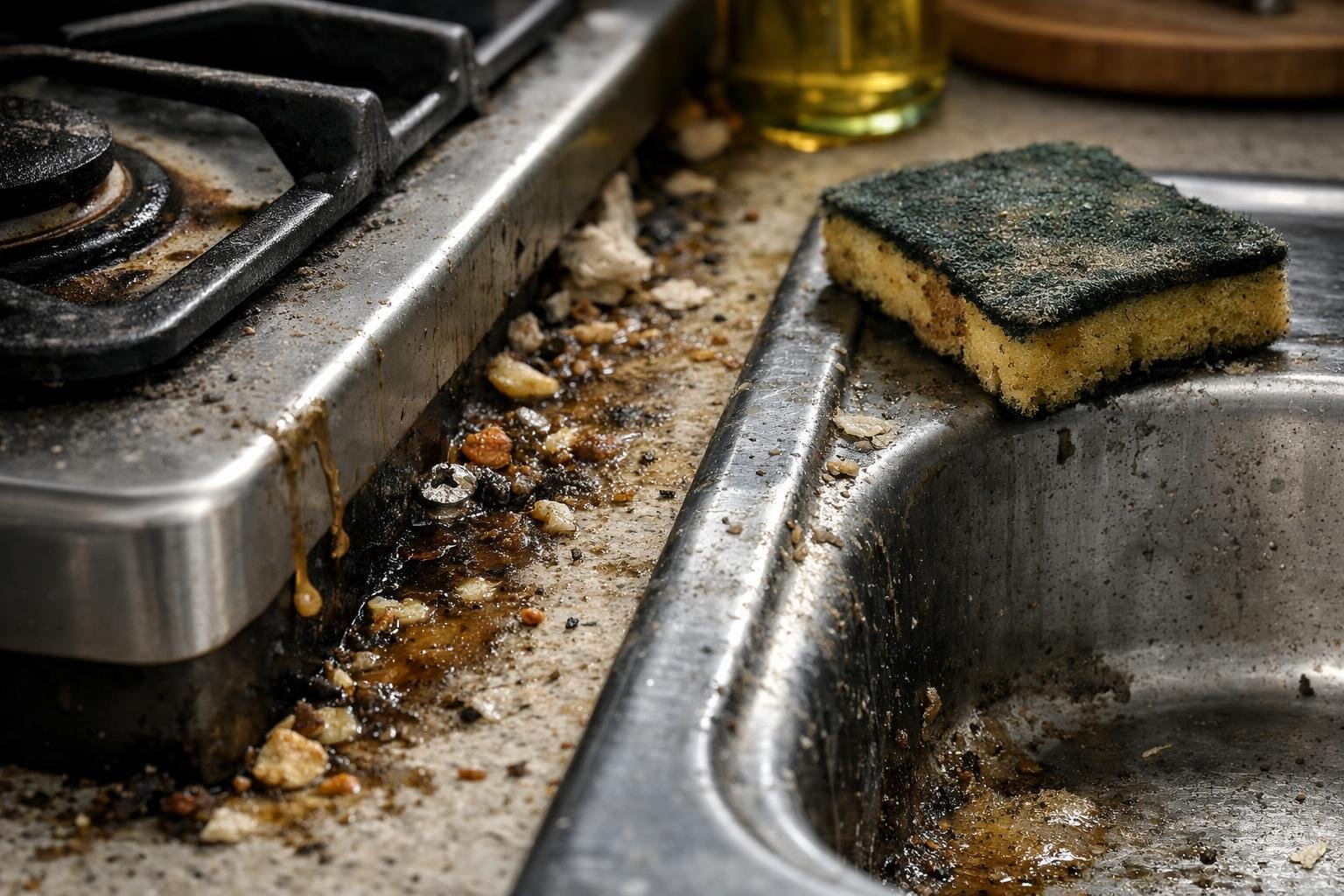 El lugar más sucio de tu cocina no es el que limpiás todos los días