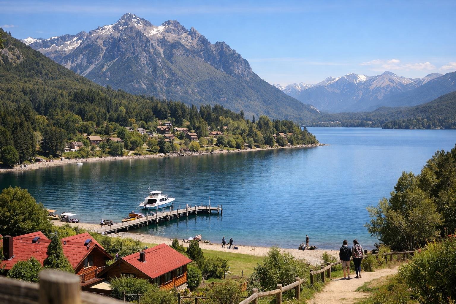Más lindo que Bariloche y mucho más tranquilo: este pueblo de Neuquén está teniendo su momento